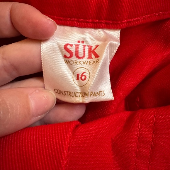 Women’s S.U.K. Construction Pants size 16 - Picture 4 of 4